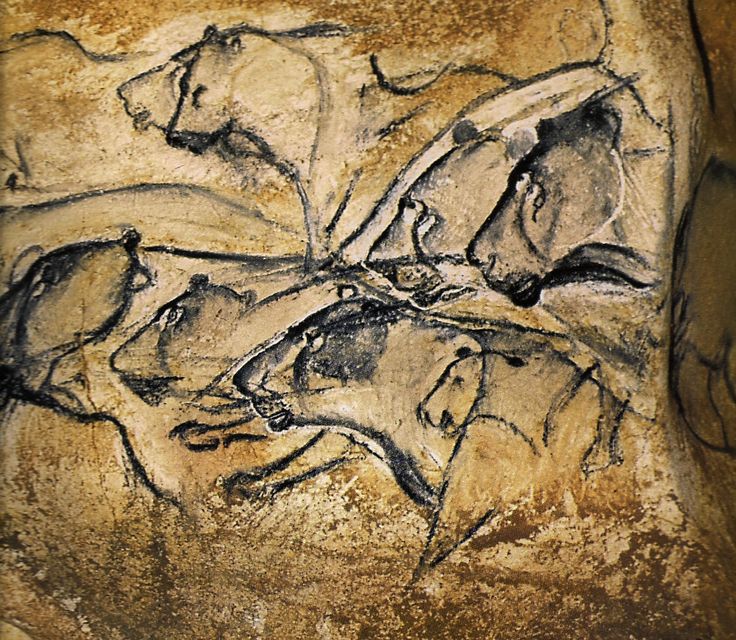 Cave drawings that are believed to be depicting a dream